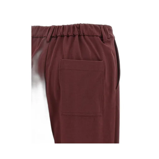 Pleat Cropped Pants