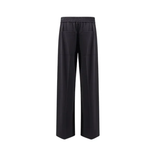 Side-Pocketed Wide-Leg Pants