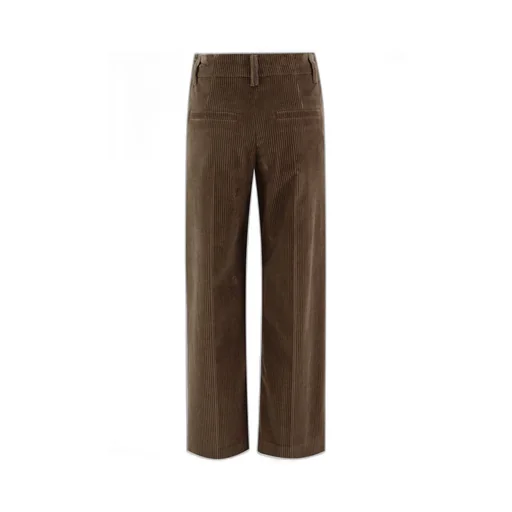 Corduroy Straight Leg Trousers