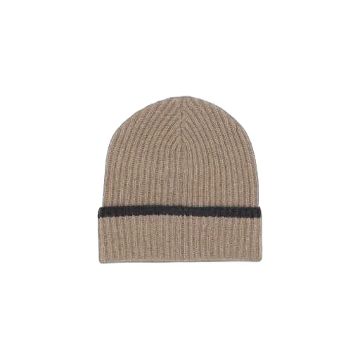 Embellished Ribbed-Knit Beanie
