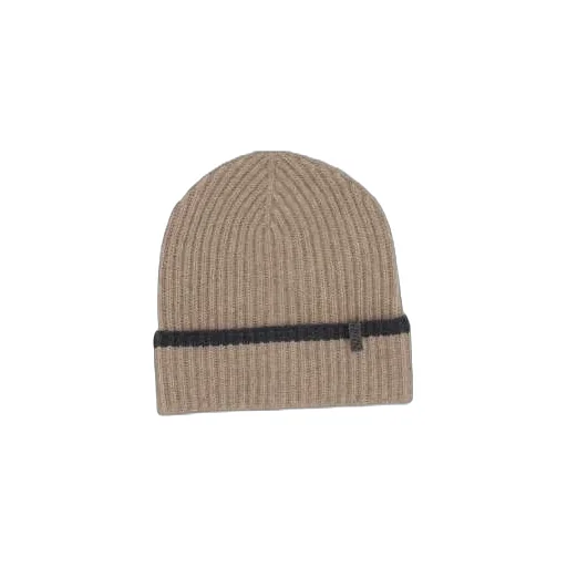 Embellished Ribbed-Knit Beanie