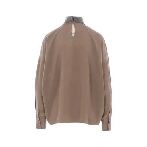 Embellished Neck Top