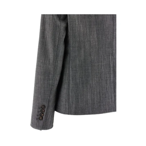 Monile Detailed Double-Breasted Blazer