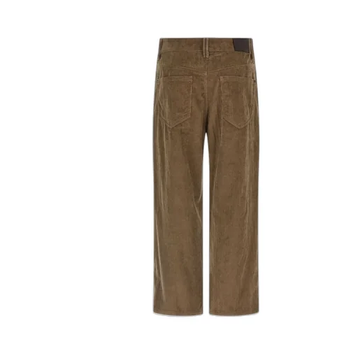 Narrow Wale Corduroy Contemporary Square Trousers