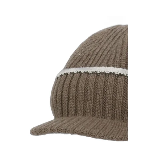 Stripe Detailed Knitted Hat