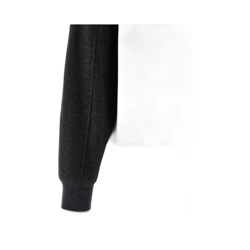 High Neck Long-Sleeved Sweatshirt