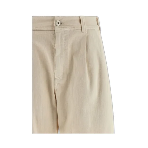 Pleated Straight Leg Trousers