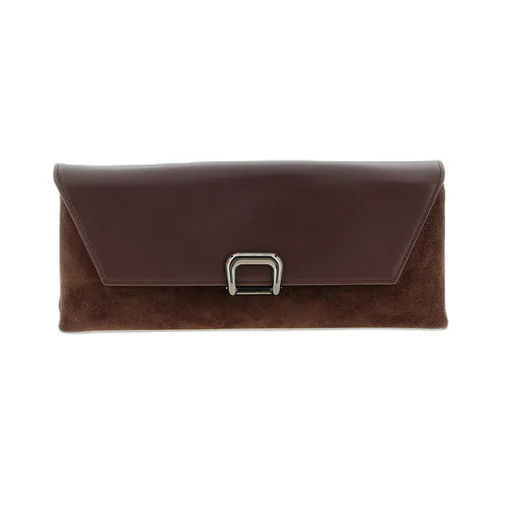 Sartorial Foldover Top Pouch