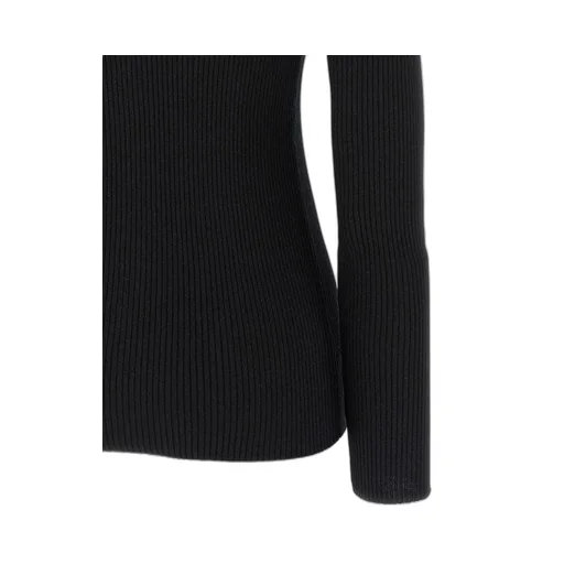 Hooded Ribbed Sweater