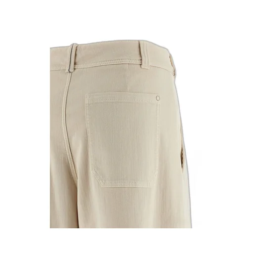Pleated Straight Leg Trousers