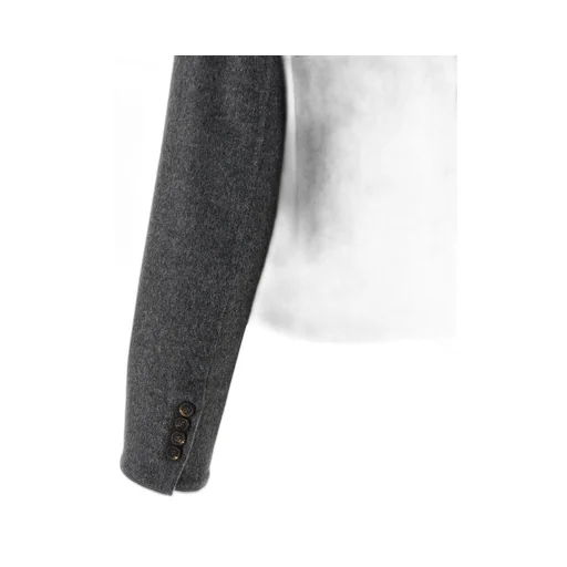 Single-Breasted Cropped Jacket