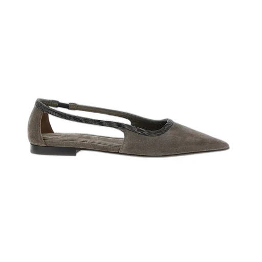 Cut-Out Ballet Flats