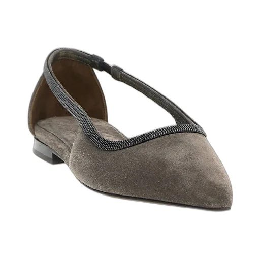 Cut-Out Ballet Flats