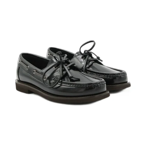 Lace-Up Loafers