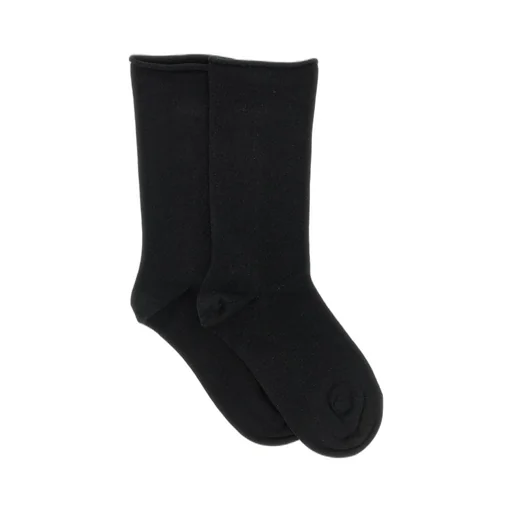 Metallic Knitted Socks