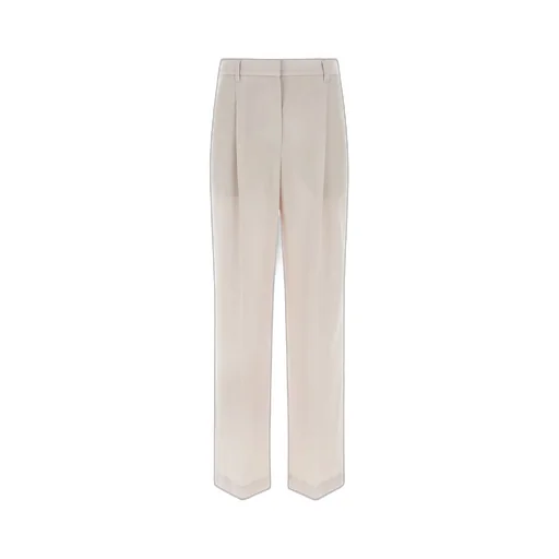 Pleated Straight Leg Pants