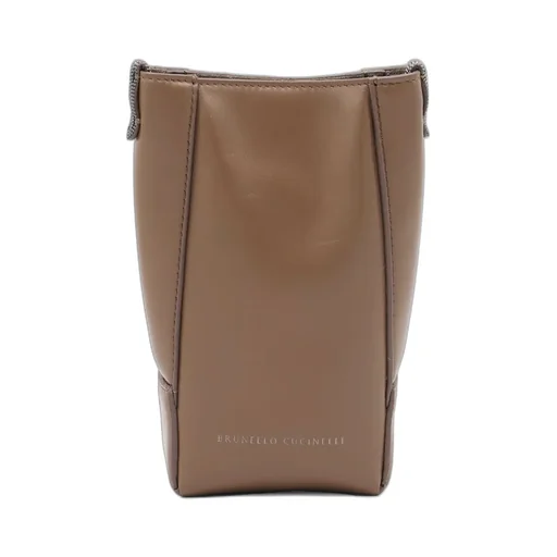 Logo Embossed Shoulder Bag