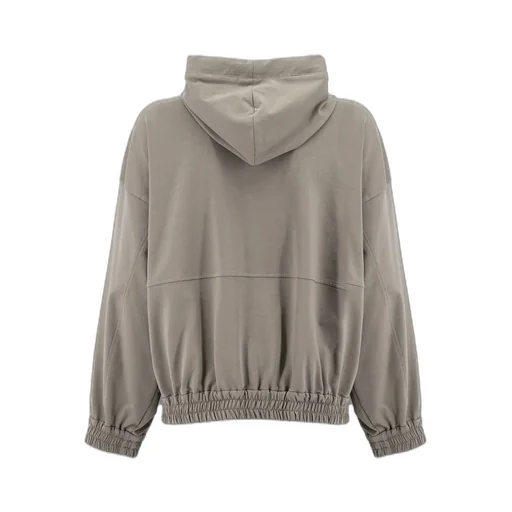 Zip-Up Drawstring Hoodie