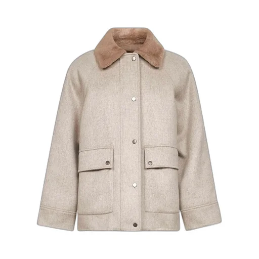 Long Sleeved Press-Stud Jacket