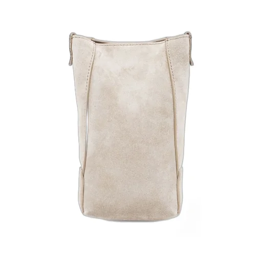 Logo Embossed Shoulder Bag