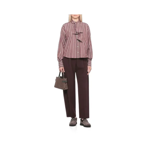 Striped Long-Sleeved Shirt