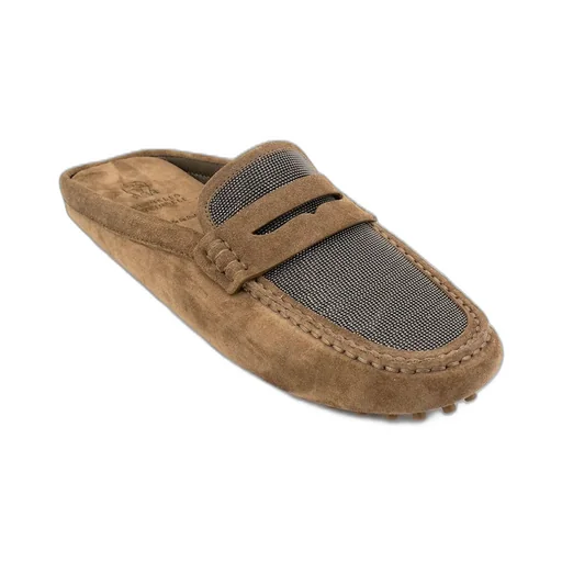 Monili Embellished Loafers