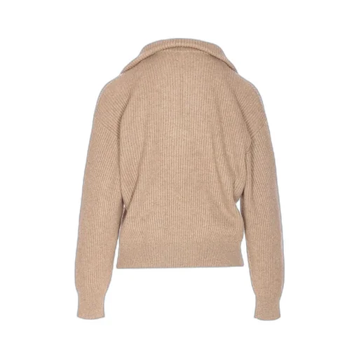 Long-Sleeved Half-Zipped Jumper
