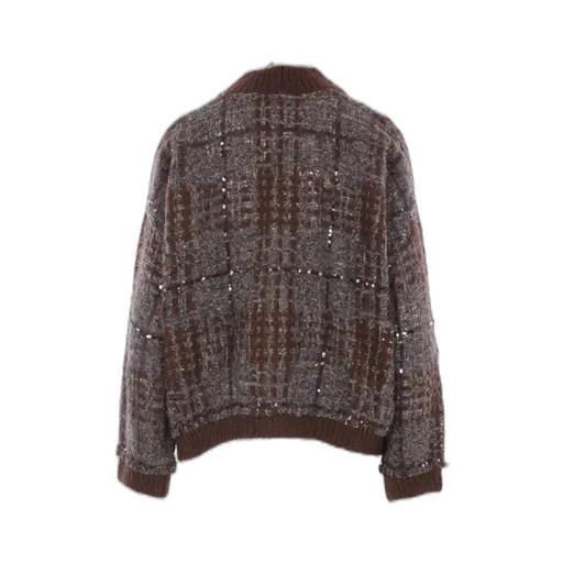 V-Neck Embellished Cardigan