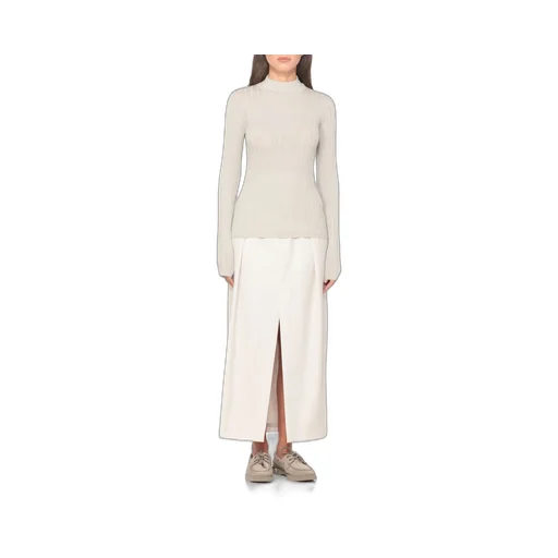 Long Sleeve Ribbed Jumper