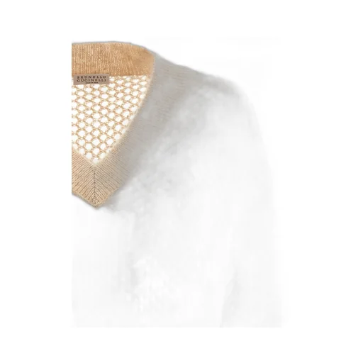 V-Neck Knitted Jumper