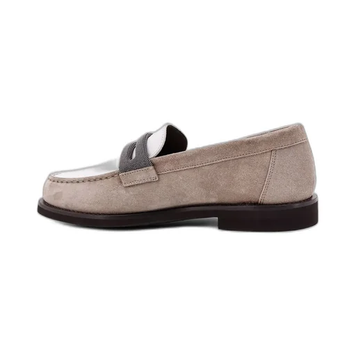 Embellished Slip-On Loafers