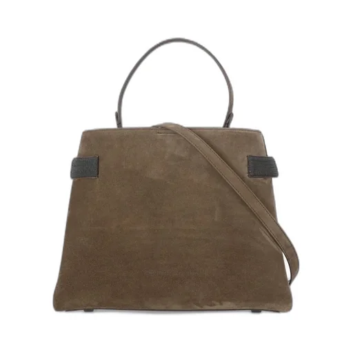 Embellished Top Handle Bag