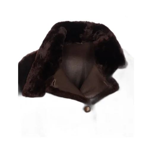 Double-Breasted High Neck Jacket