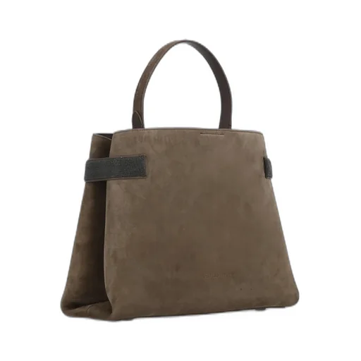 Embellished Top Handle Bag