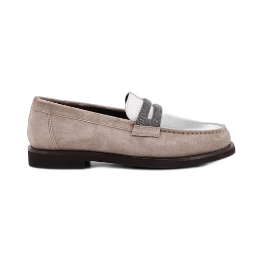 Embellished Slip-On Loafers