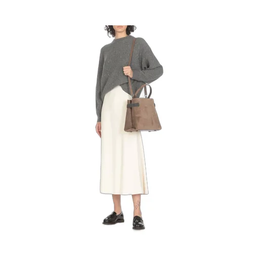 Embellished Top Handle Bag