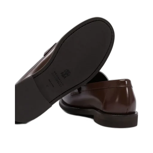 Precious Clamp Minimal Penny Loafers