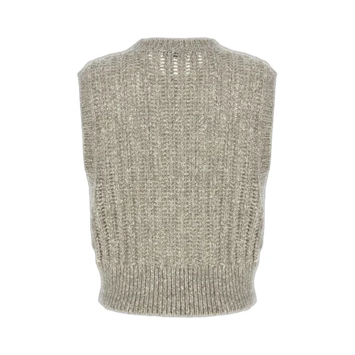 Knitted Sleeveless Jumper