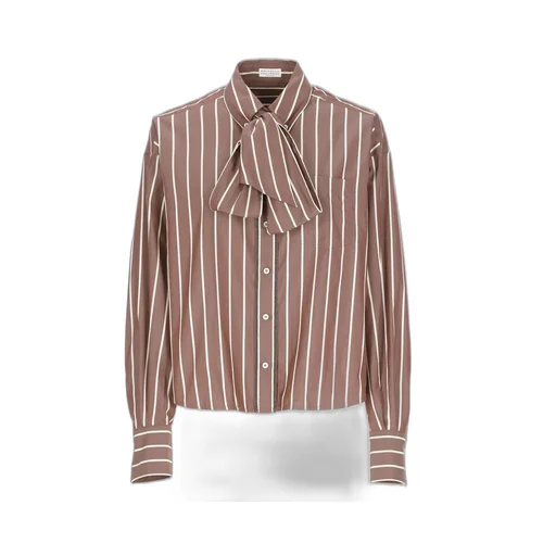 Striped Long-Sleeved Shirt