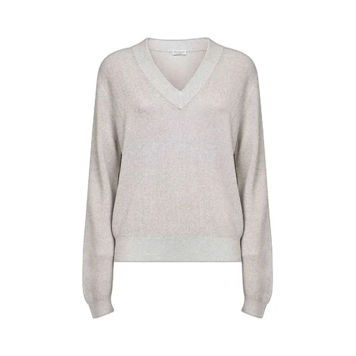 V-Neck Knitted Sweater