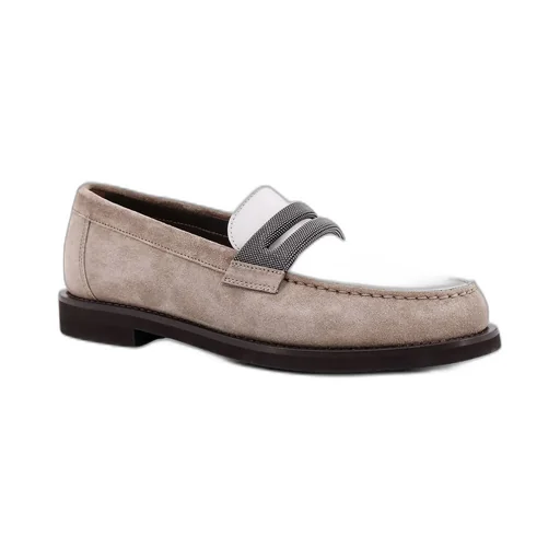 Embellished Slip-On Loafers
