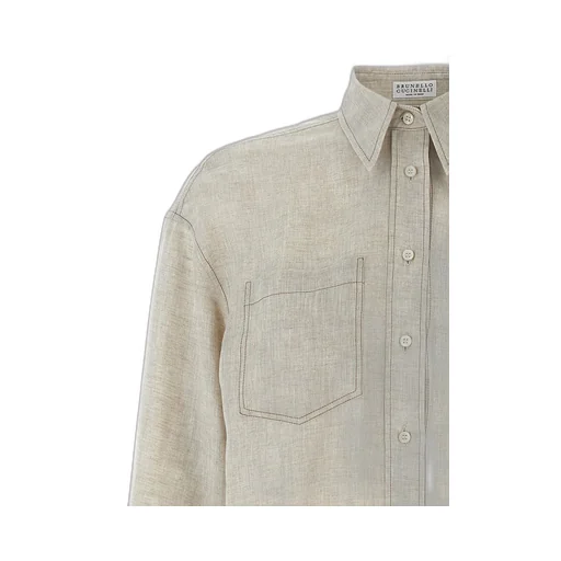 Contrast Stitched Shirt