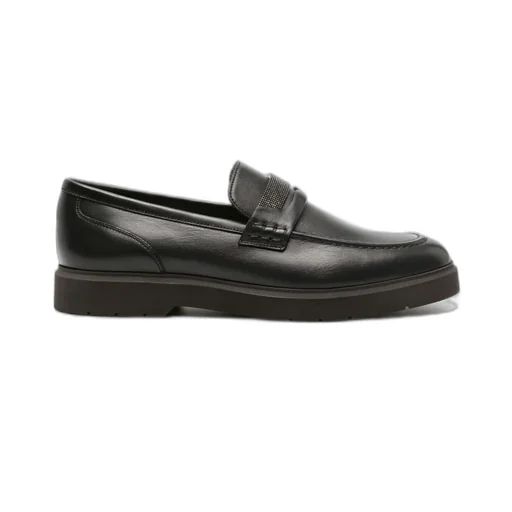 Embellished Slip-On Loafers