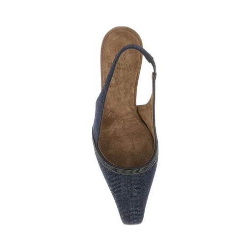 Slingback Pointed-Toe Pumps