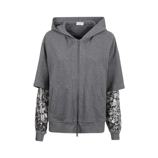 Zip-Up Hooded Jacket