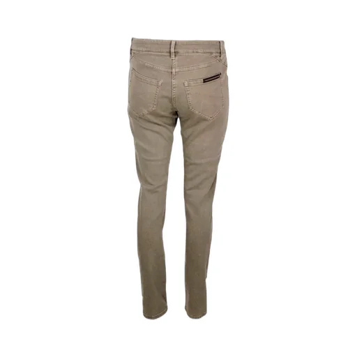 Low-Rise Straight-Leg Slim-Cut Jeans