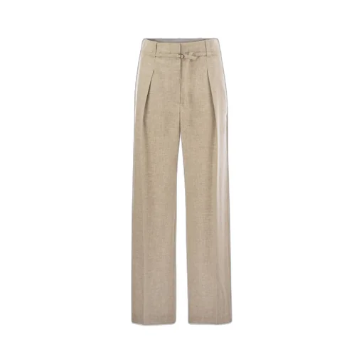 Pleated Regular Fit Trousers