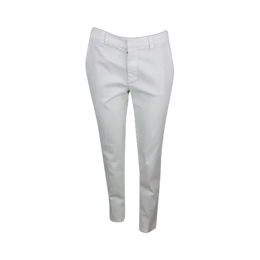Mid-Rise Cropped Trousers
