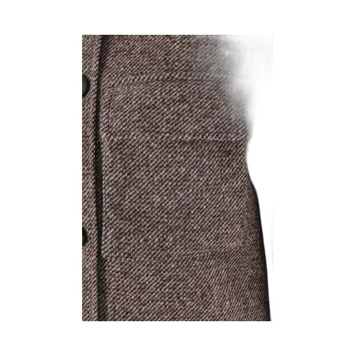 MÉLange Diagonal Monili Embellished Coat