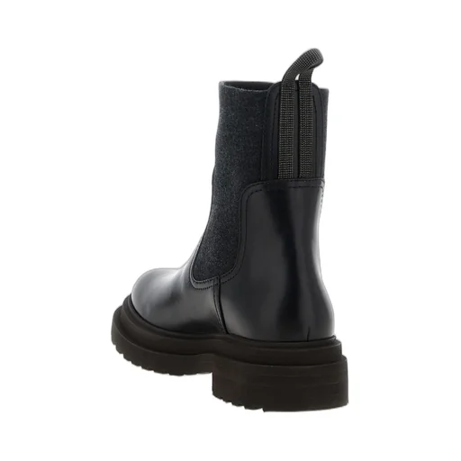 Precious Loop Detail Ankle Boots